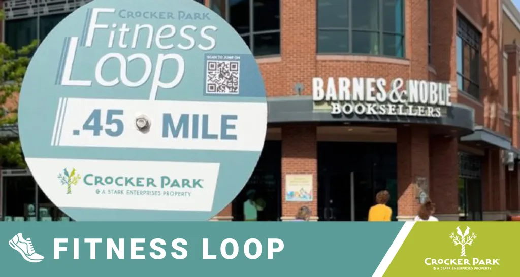 Open Now Stay strong all year long! Explore Crocker Park’s 1-mile Fitness Loop while you shop, dine and play here in Westlake!