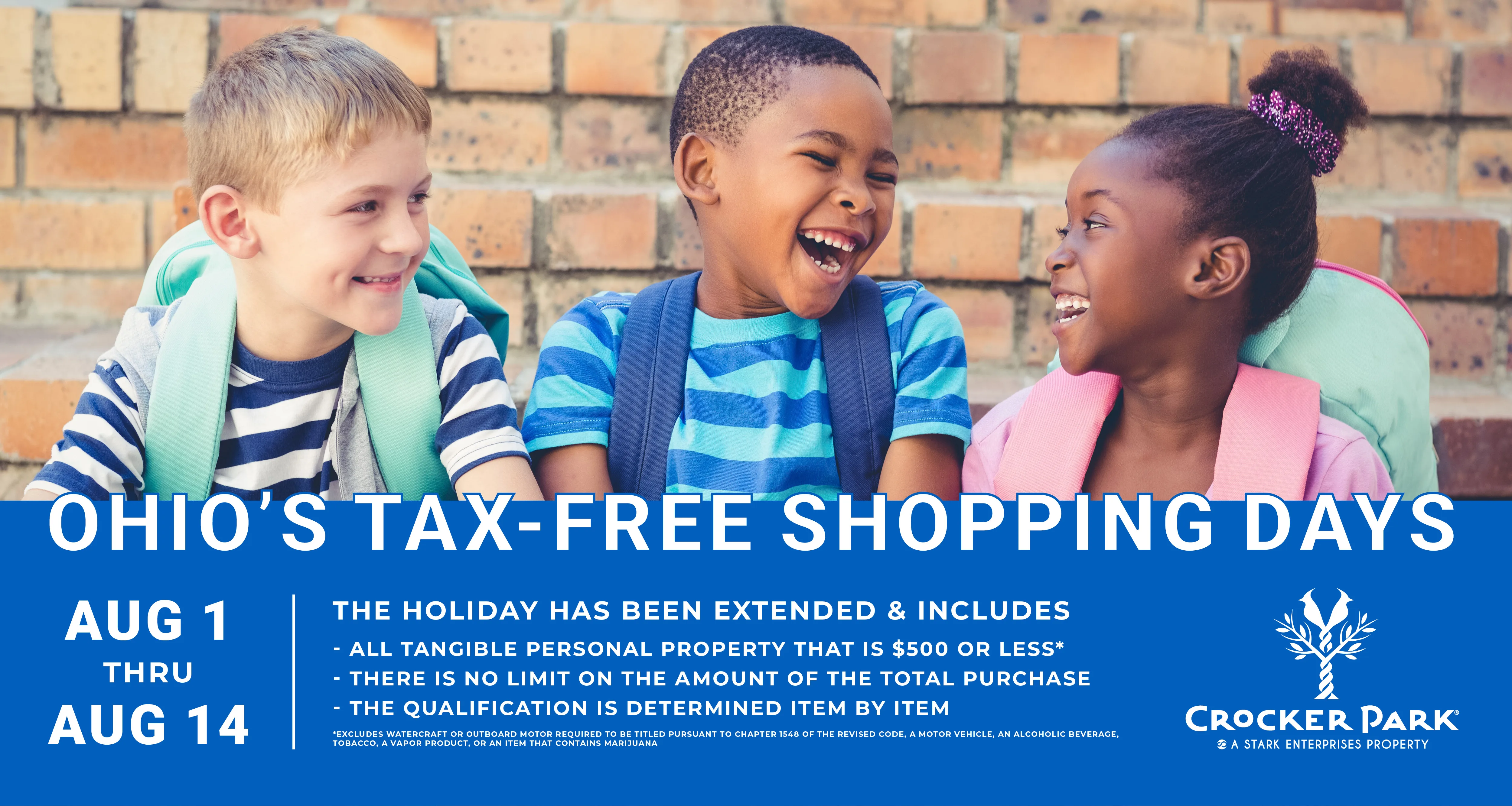 2025 Ohio Tax-Free Shopping