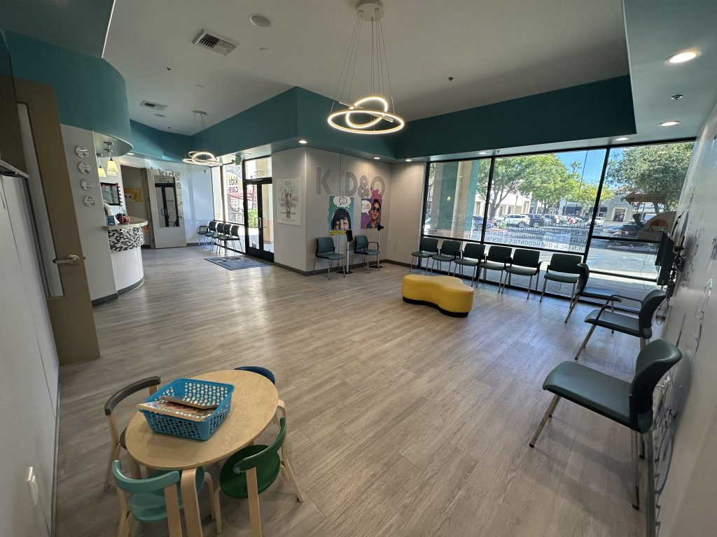 waiting-area-pediatric-dentist-kids-care-dental-orthodontics-natomas-sacramento-ca Patient waiting area inside Kids Care Dental & Orthodontics - Natomas in Sacramento, CA