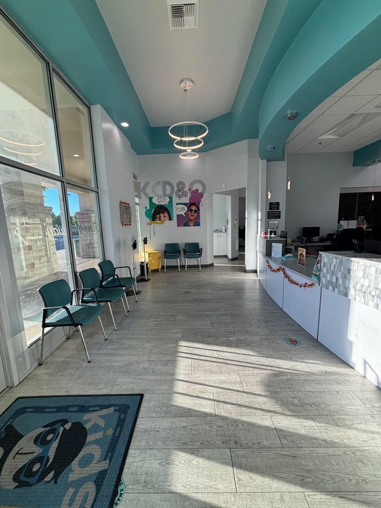 modesto-pediatric-dentist-kids-care-dental-interior-2 Reception lobby inside Kids Care Dental & Orthodontics in Modesto, CA