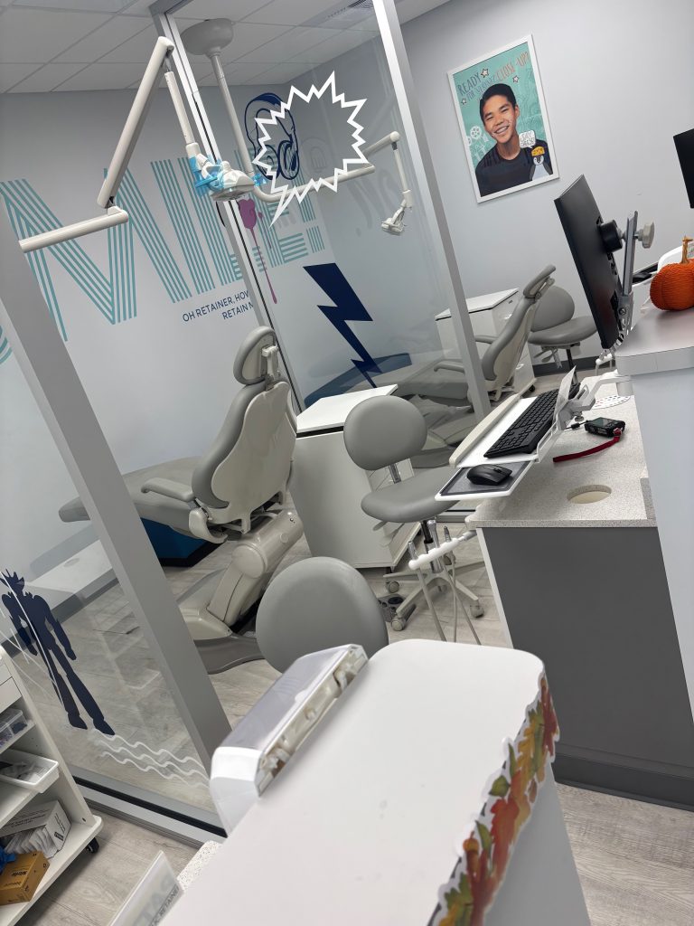 modesto-pediatric-dentist-kids-care-dental-interior-4 Treatment area inside Kids Care Dental & Orthodontics in Modesto, CA