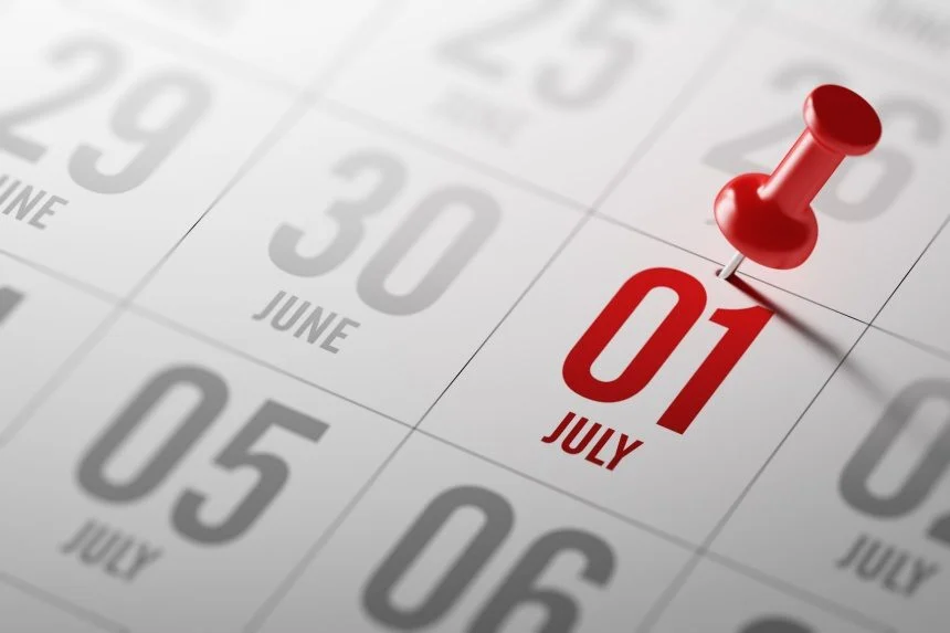 July Calendar Image