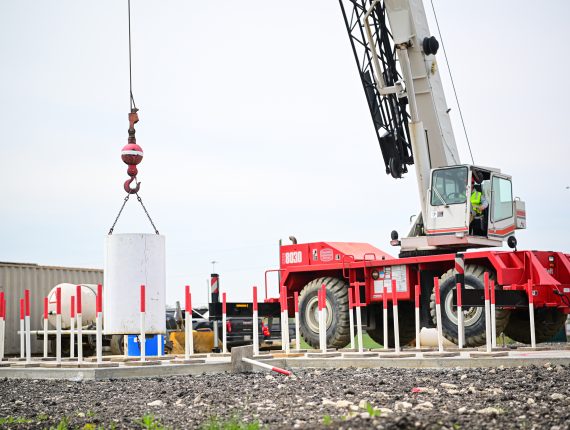 how do you become a crane operator? a closeup of a person operating a mobile crane