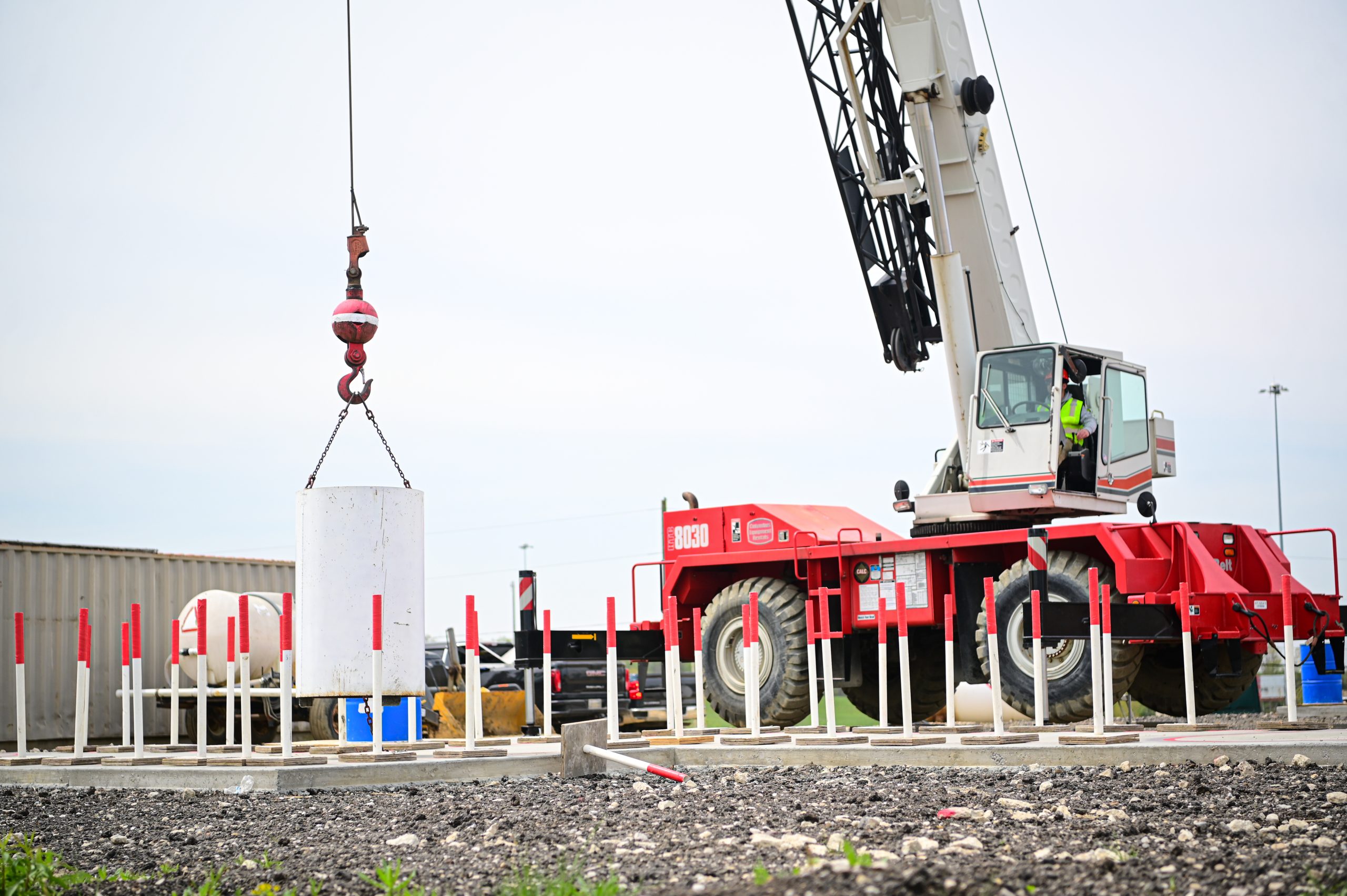 how do you become a crane operator? a closeup of a person operating a mobile crane