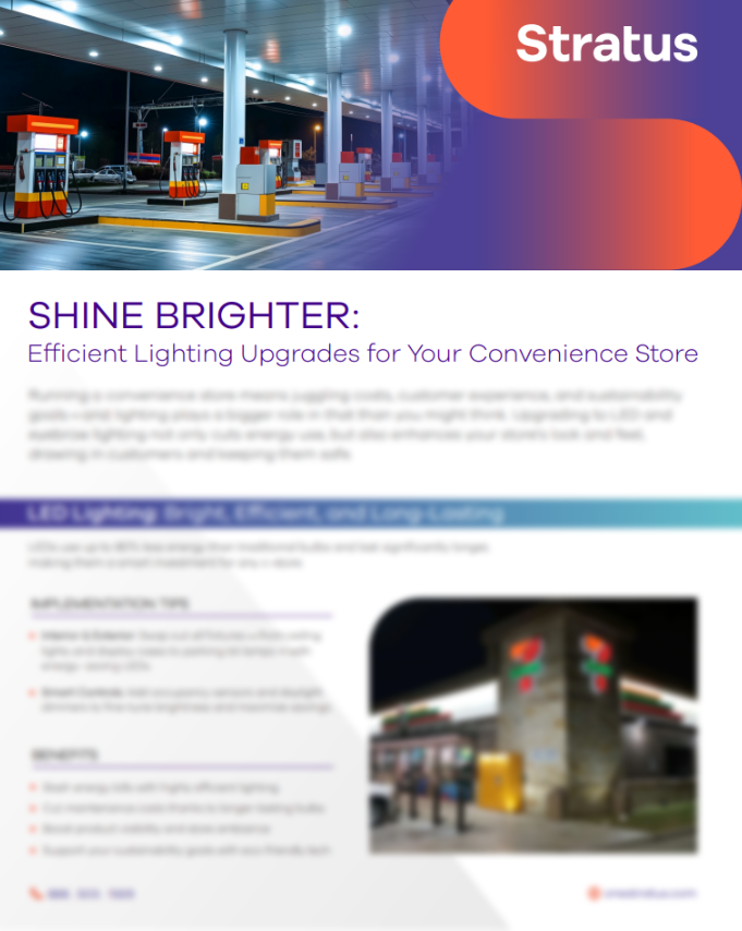 Shine Brighter: Efficient Lighting Upgrades for Your Convenience Store