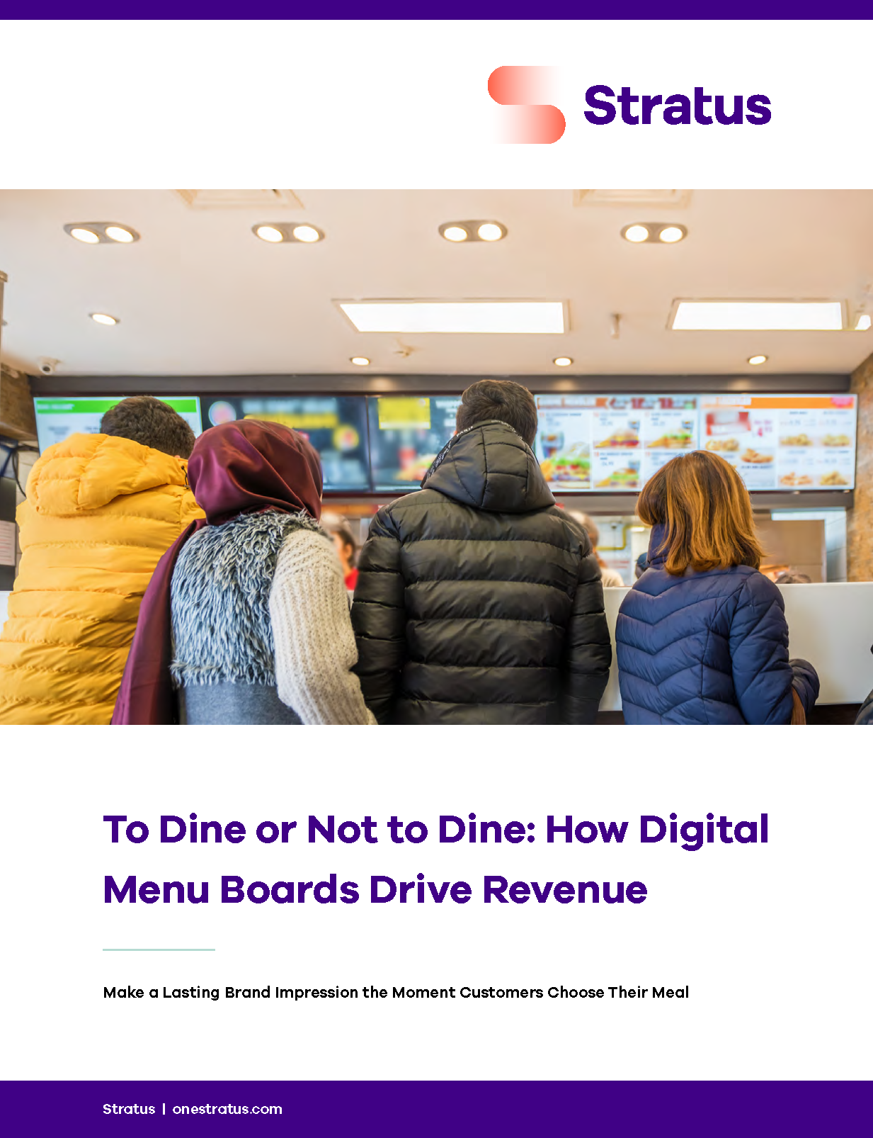 digital menu boards for restaurants