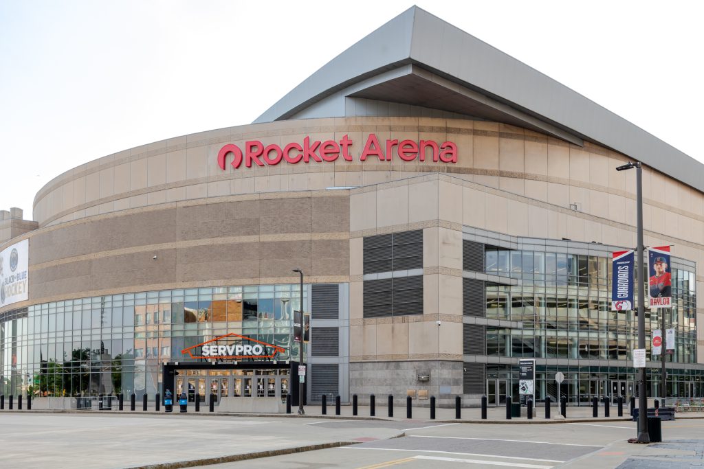 Front of Rocket Arena