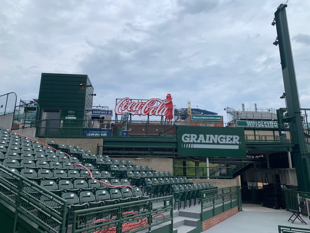 Wrigley Field Coke Sign